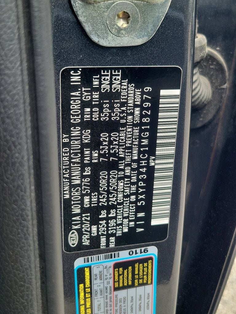 2021 Kia Telluride EX