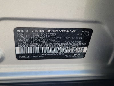 2022 Mitsubishi Outlander Sport 2.0 S