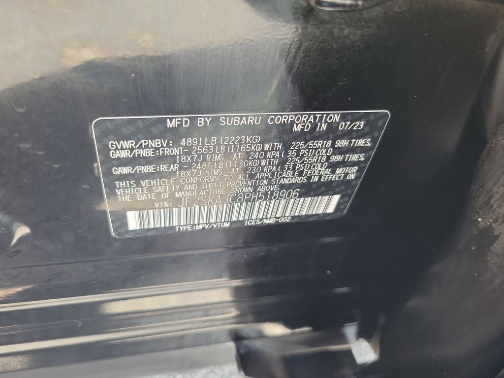 2023 Subaru Forester Sport