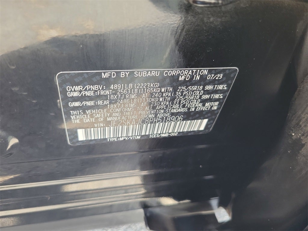 2023 Subaru Forester Sport