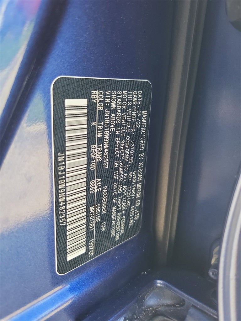 2022 Nissan Rogue Sport SV