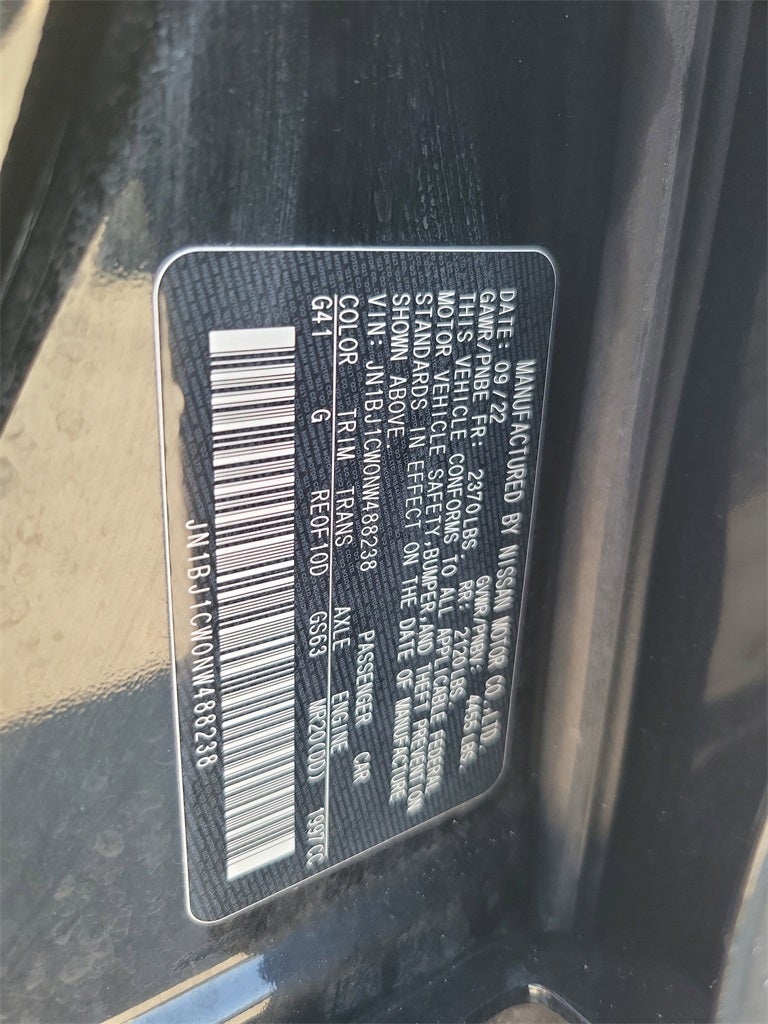 2022 Nissan Rogue Sport SL