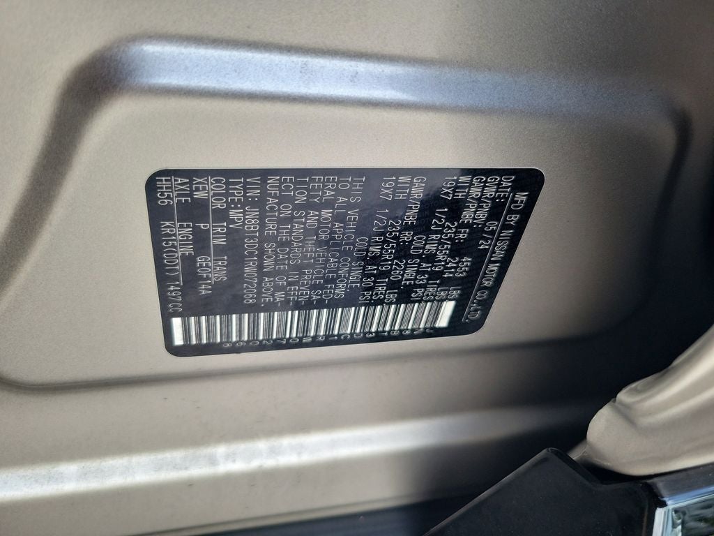 2024 Nissan Rogue Platinum