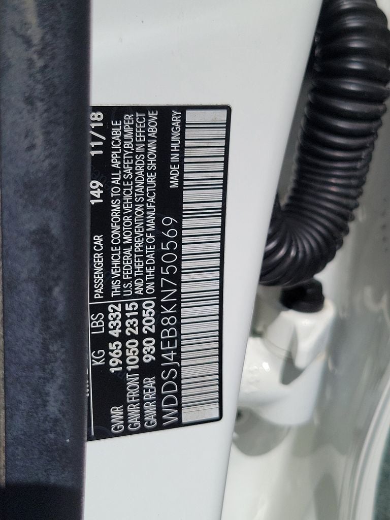 2019 Mercedes-Benz CLA CLA 250