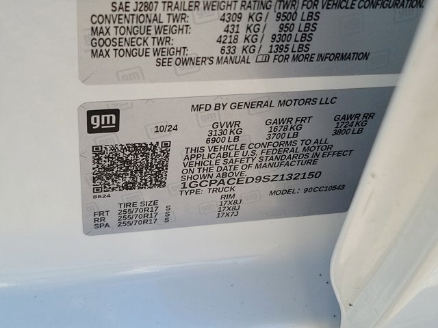 2025 Chevrolet Silverado 1500 LT