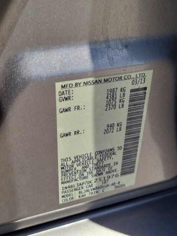 2013 Nissan Altima 3.5 SL