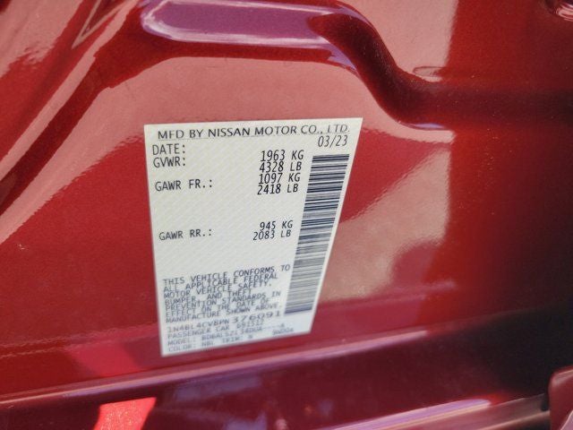 2023 Nissan Altima 2.5 SR