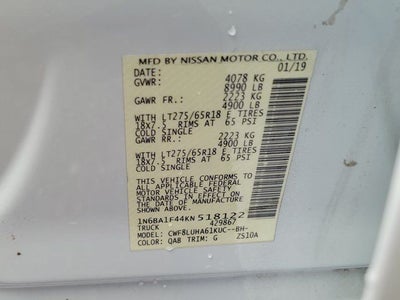 2019 Nissan Titan XD PRO-4X