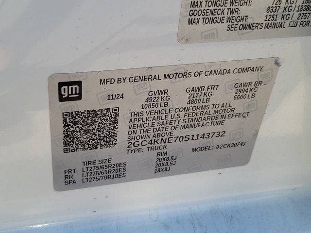 2025 Chevrolet Silverado 2500HD LT