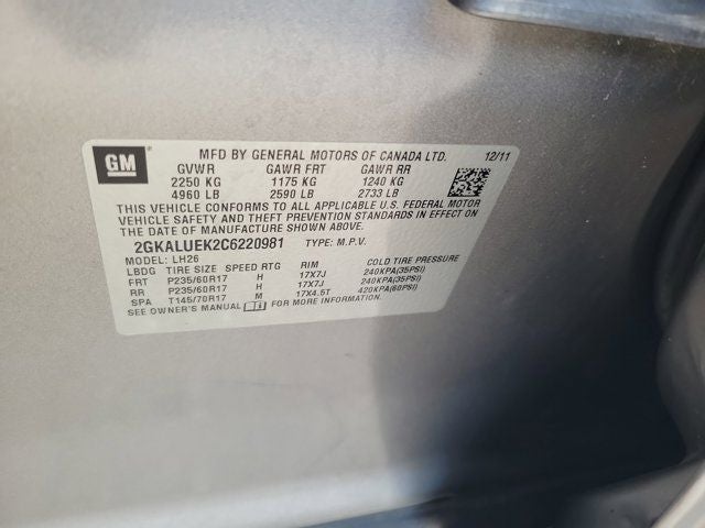 2012 GMC Terrain SLT-1