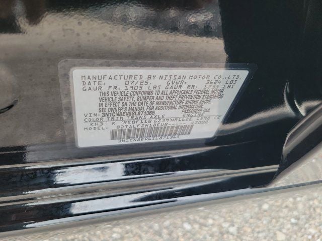 2025 Nissan Versa 1.6 SV