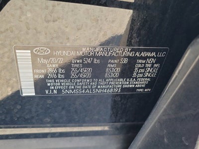 2022 Hyundai Santa Fe Calligraphy