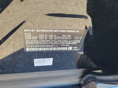 2023 BMW X3 sDrive30i