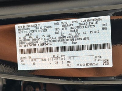 2026 Ford F-250SD XLT