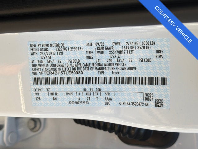 2026 Ford Ranger XL