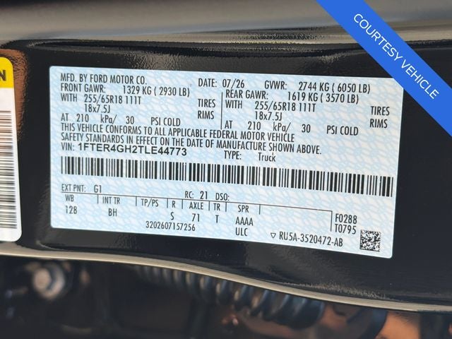 2026 Ford Ranger XLT