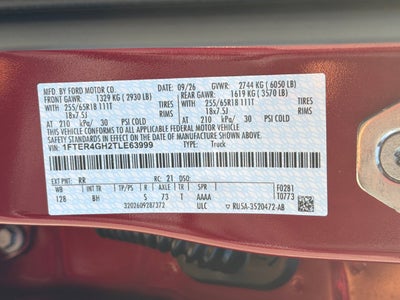 2026 Ford Ranger XLT