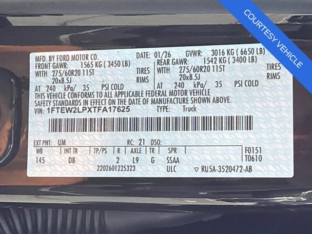2026 Ford F-150 STX UPFITTED