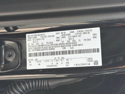 2026 Ford F-150 Tremor
