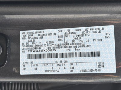2026 Ford F-150 Lariat
