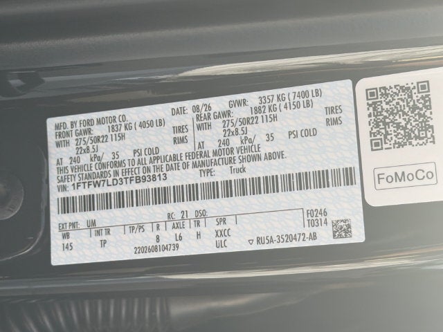 2026 Ford F-150 Platinum