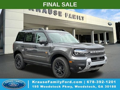 2025 Ford Bronco Sport Badlands
