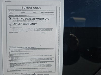 2022 Ford Bronco Base