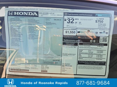 2026 Honda Accord LX