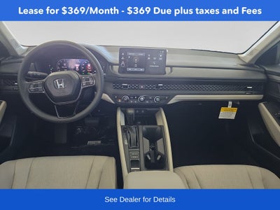 2026 Honda Accord SE