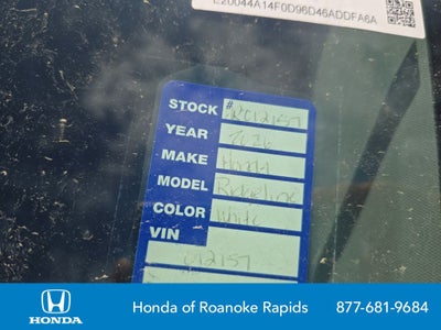 2026 Honda Ridgeline RTL