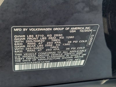 2025 Volkswagen Atlas 2.0T SE w/Technology