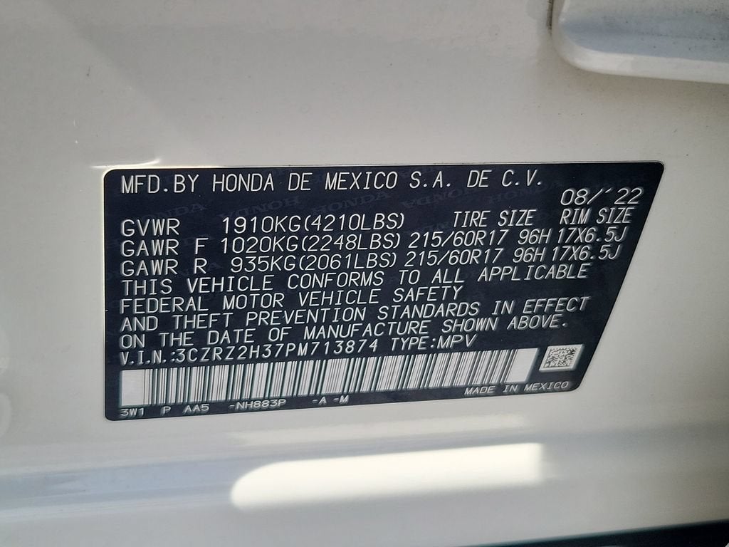 2023 Honda HR-V LX