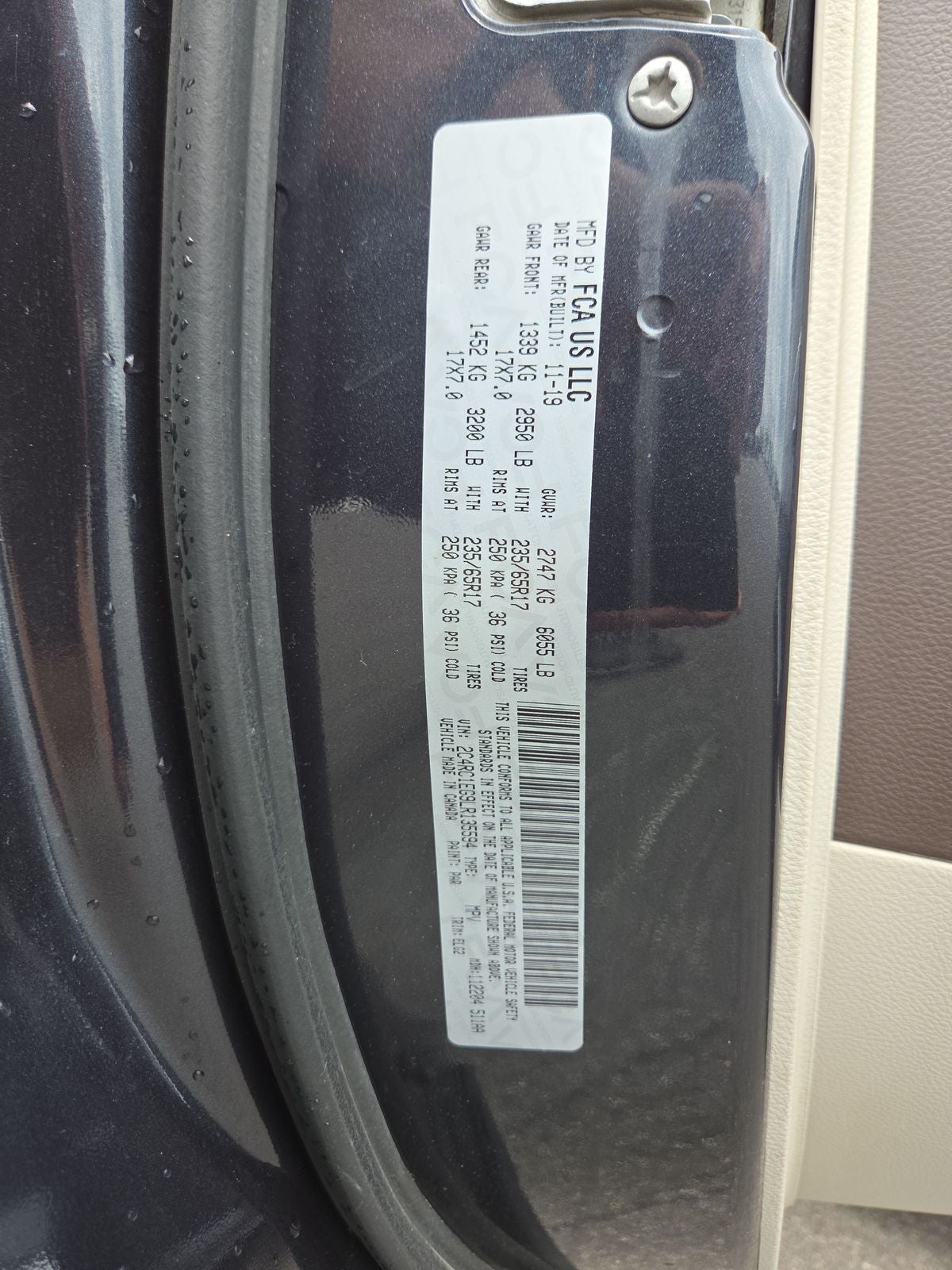 2020 Chrysler Pacifica Touring L Plus
