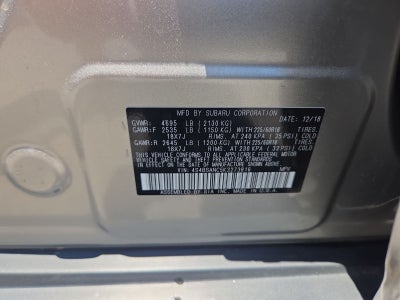 2019 Subaru Outback 2.5i Limited