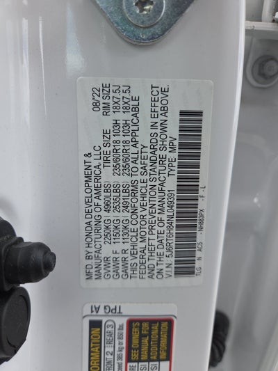 2022 Honda CR-V Hybrid EX-L