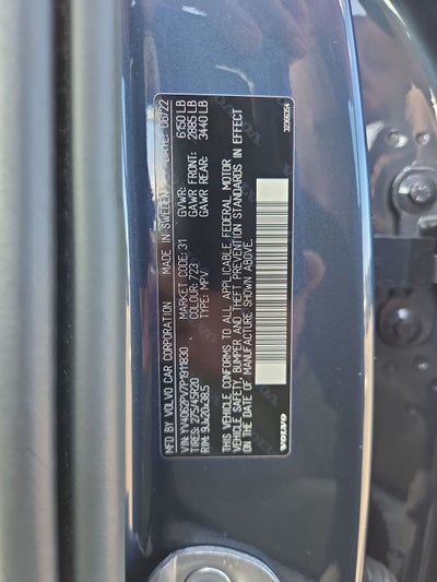 2023 Volvo XC90 B6 Core