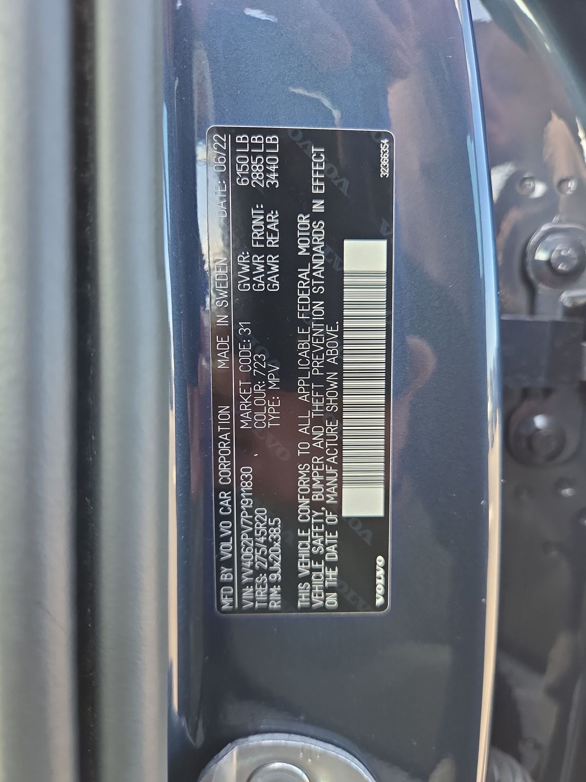 2023 Volvo XC90 B6 Core
