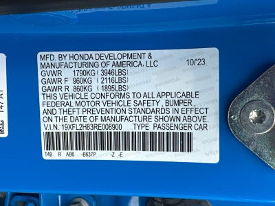 2024 Honda Civic Sport