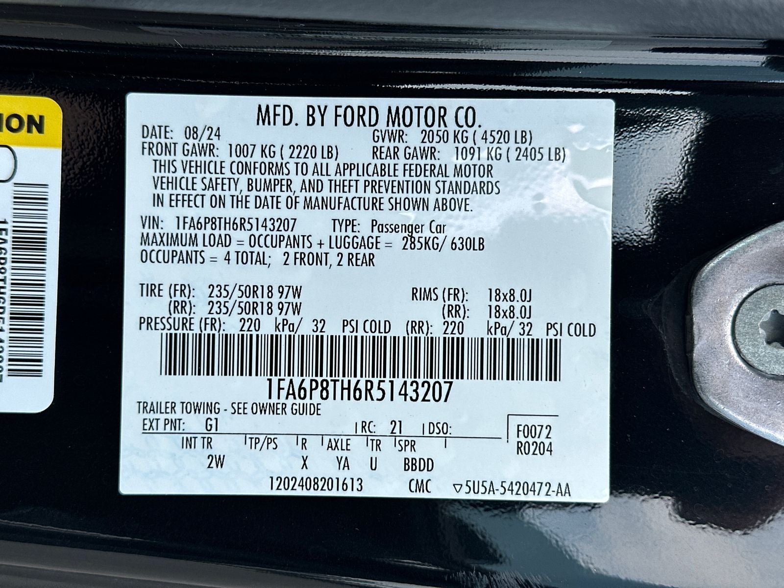 2024 Ford Mustang EcoBoost