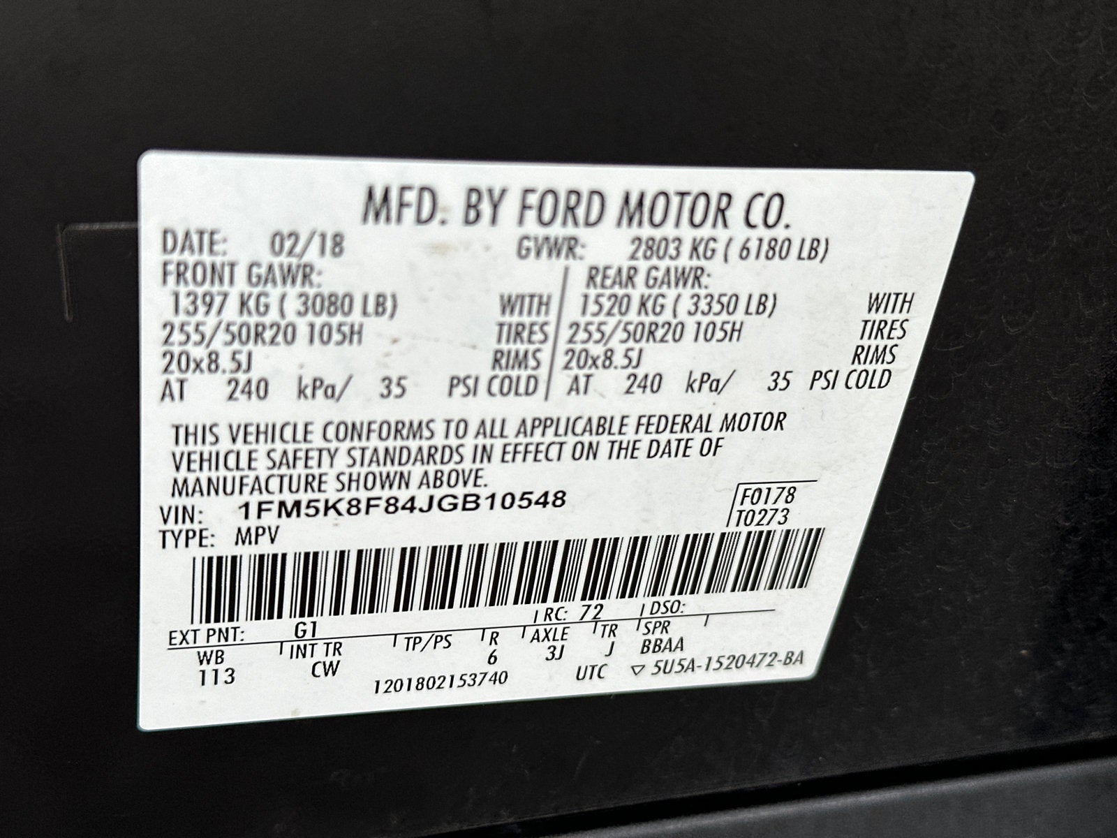 2018 Ford Explorer Limited