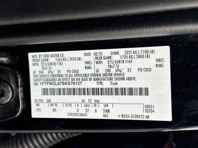 2025 Ford F-150 XLT 301A