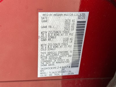 2023 Nissan Pathfinder SL