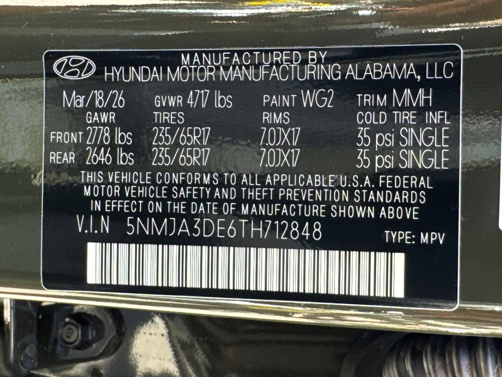 2026 Hyundai Tucson SE