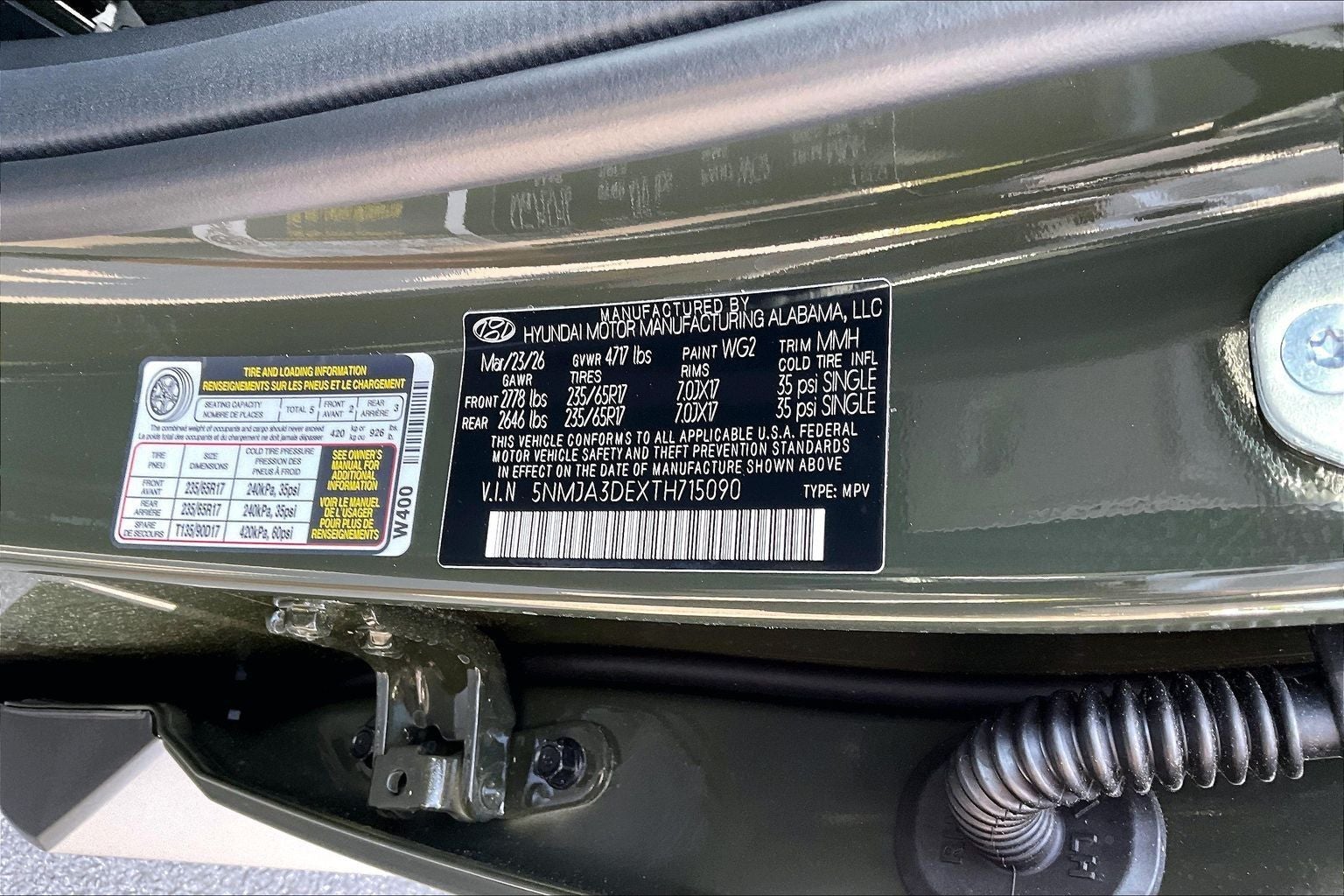 2026 Hyundai Tucson SE
