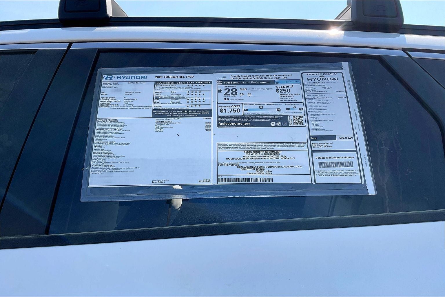 2026 Hyundai Tucson SEL