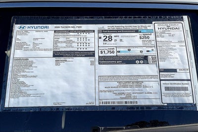 2026 Hyundai Tucson SEL