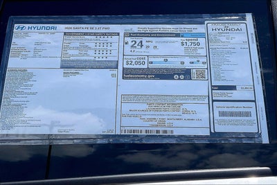 2026 Hyundai Santa Fe SE