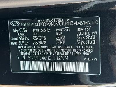 2026 Hyundai Santa Fe Hybrid SEL
