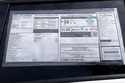 2026 Hyundai Santa Fe Hybrid SEL