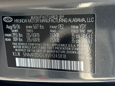2027 Hyundai Santa Fe SEL